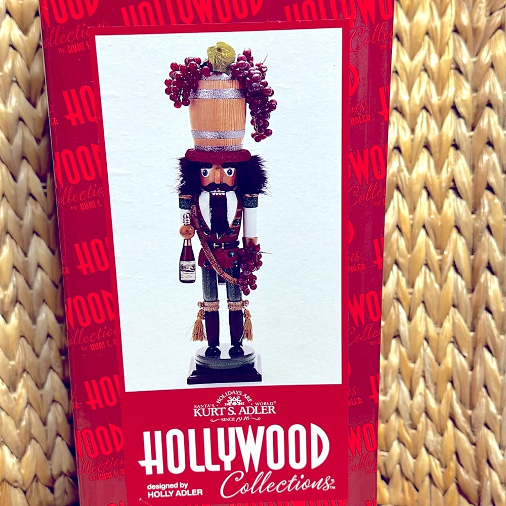 Kurt Adler XL Wine Nutcracker